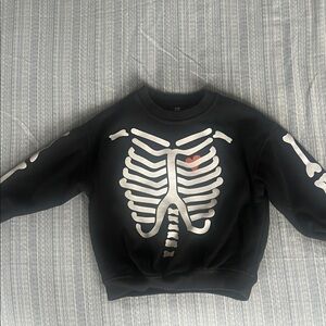 GAP Black Graphic Sweatshirt